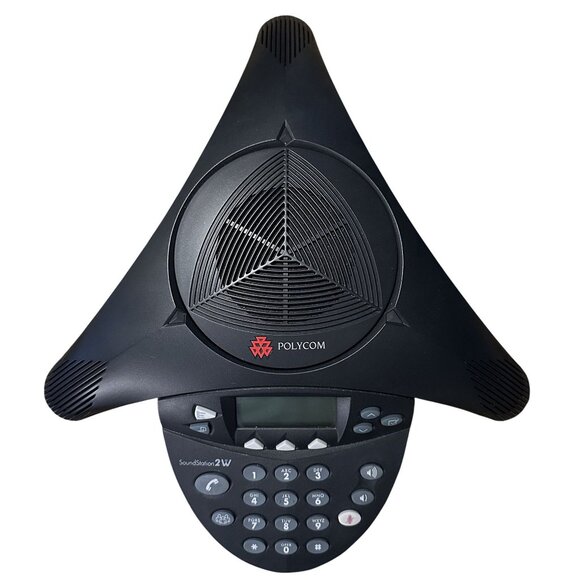 Polycom SoundStation 2W 2201-07880-001 2.4GHz Wireless Conference Phone No Power - Picture 1 of 2